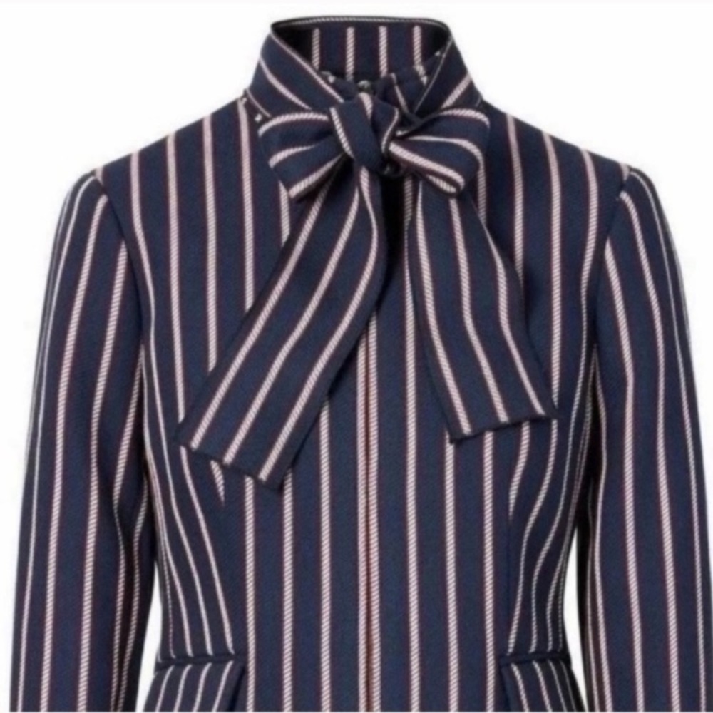 Banana Republic Navy/Red/White Zip Jacket